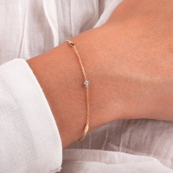 Bracelet en or avec...